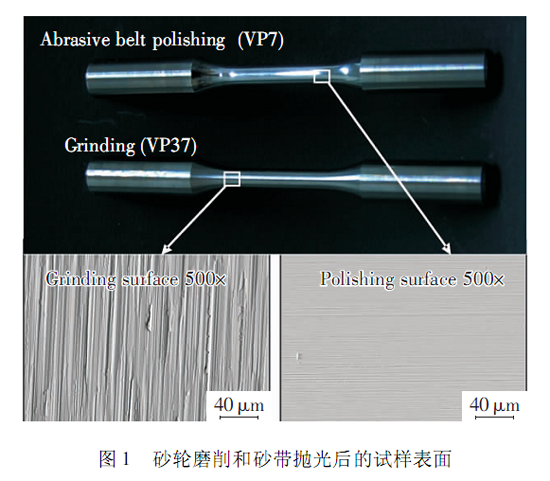 砂帶拋光工藝對(duì)試樣表面完整性的影響