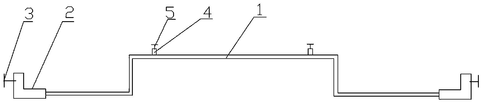 一種用于轉(zhuǎn)移碳化硅生產(chǎn)中細粉水的自流式虹吸裝置