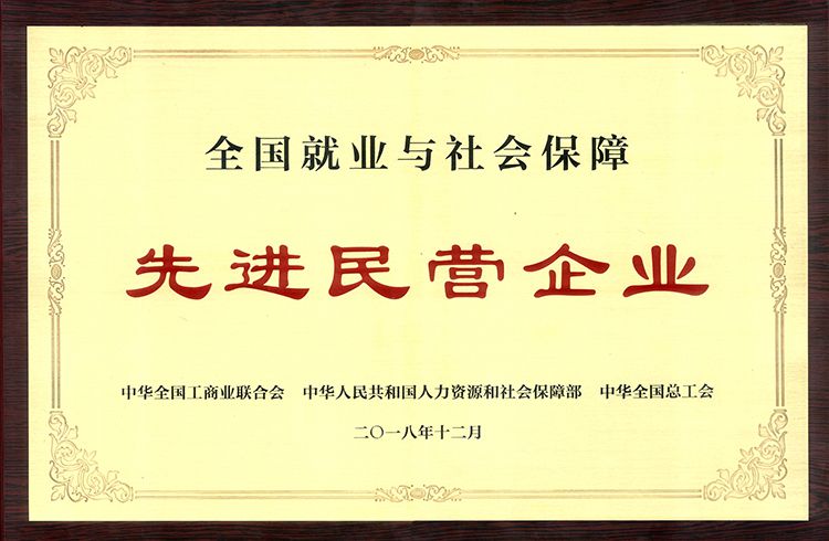 濟南圣泉集團榮獲“全國就業與社會保障先進民營企業”稱號