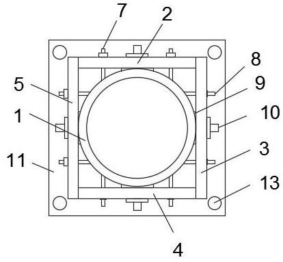 一種磨料磨具生產(chǎn)用壓制模具