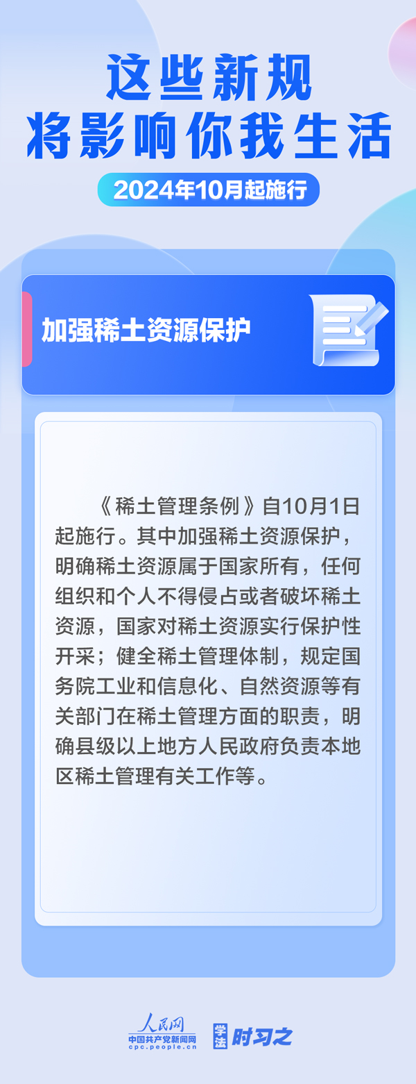 10月起，這些新規將影響你我生活